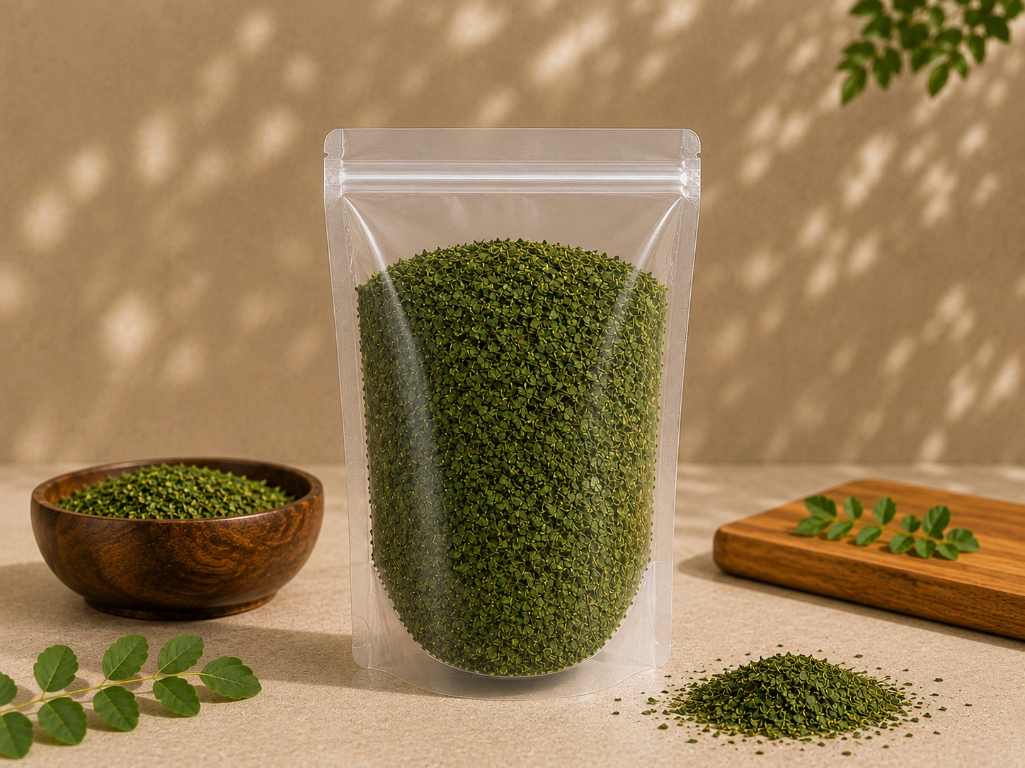 Moringa Cut Leaves